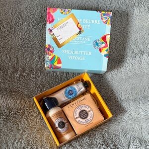 L'OCCITANE Shea Butter Gift Set in Light Blue & Yellow